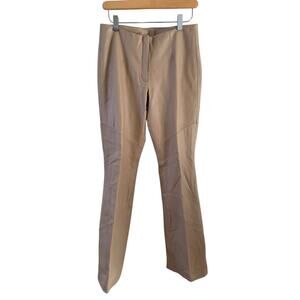 Pelle Studio Wilsons Leather Kick Flare Leg Pants Camel Tan 4